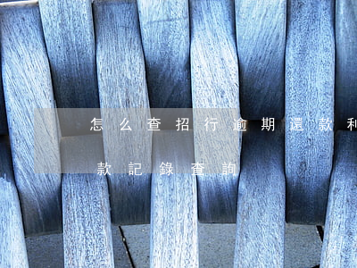 怎么查招行逾期還款利息(招商銀行信用卡還款記錄查詢)