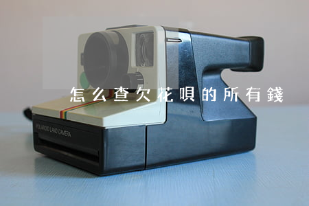 怎么查欠花唄的所有錢