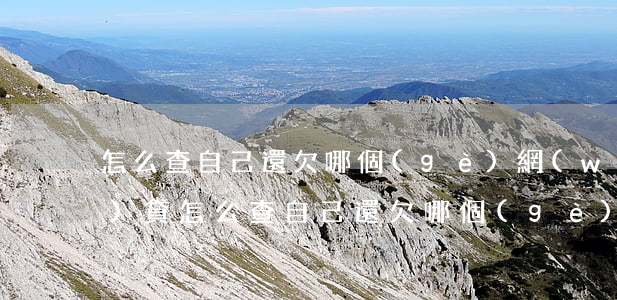 怎么查自己還欠哪個(gè)網(wǎng)貸(怎么查自己還欠哪個(gè)網(wǎng)貸)