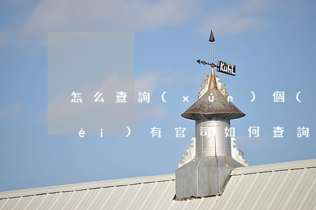 怎么查詢(xún)個(gè)人有沒(méi)有官司(如何查詢(xún)個(gè)人有沒(méi)有官司)