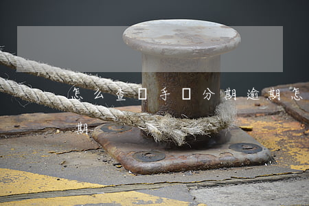 怎么查詢手機分期逾期(怎么查詢手機分期逾期)
