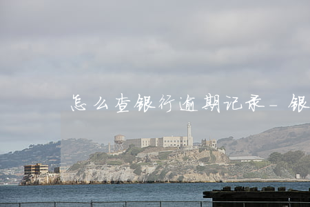 怎么查银行逾期记录-银行逾期怎么看