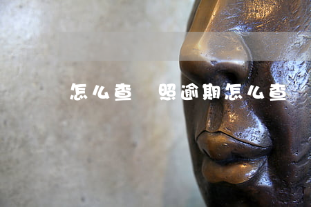 怎么查駕照逾期(怎么查駕照逾期了沒有)