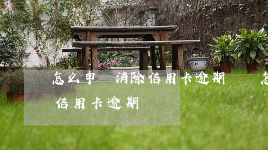 怎么申訴消除信用卡逾期記錄(怎么申訴消除信用卡逾期記錄)