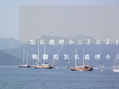 怎么處理小三(2021年婚內(nèi)出軌離婚怎么處理小三)