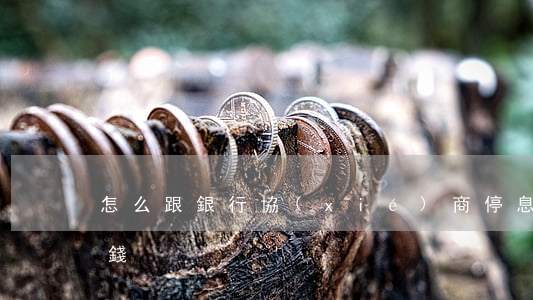怎么跟銀行協(xié)商停息掛賬要多少錢