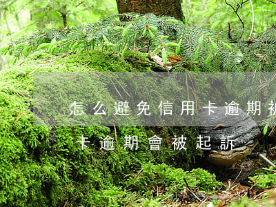 怎么避免信用卡逾期被起訴(什么情況下信用卡逾期會被起訴)