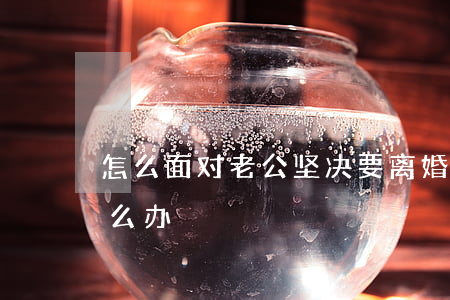 怎么面对老公坚决要离婚(老公坚持要离婚怎么办)