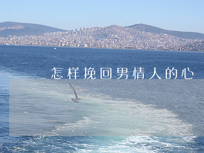 怎样挽回男情人的心