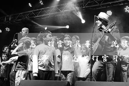 怎樣打官司民事訴訟流程簡(jiǎn)介(民事糾紛怎么打官司)