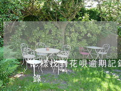 怎樣找到花唄逾期記錄(怎么看花唄的逾期記錄)