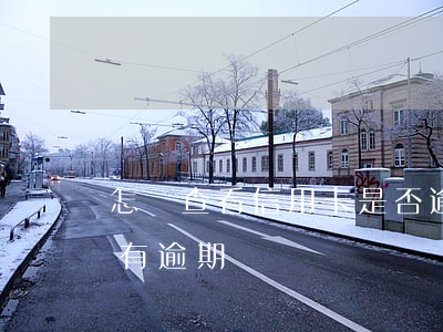 怎樣查看信用卡是否逾期(怎樣看信用卡有沒有逾期)