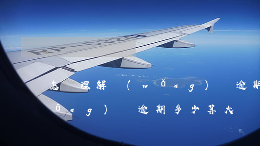 怎樣理解網(wǎng)貸逾期總額(網(wǎng)貸逾期多少算大額)