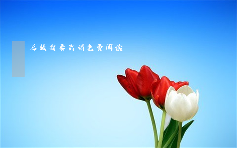 总栽我要离婚免费阅读 总栽我要离婚免费阅读