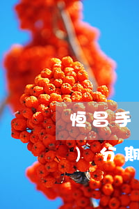 恒昌手機(jī)分期逾期 恒昌手機(jī)分期法院會受理嗎