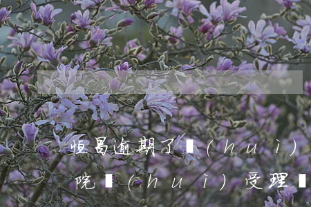 恒昌逾期了會(huì)起訴嗎(起訴恒昌法院會(huì)受理嗎)
