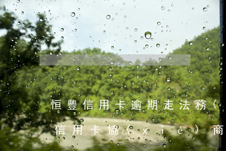 恒豐信用卡逾期走法務(wù)部(恒豐銀行信用卡協(xié)商還款)