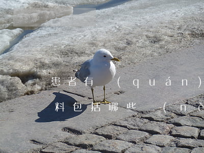 患者有權(quán)復(fù)印病歷資料包括哪些內(nèi)容