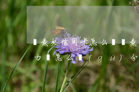 惡意欠信用卡怎么辦(惡意欠信用卡跟沒有能力還怎么區(qū)分)