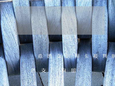 惡意透支信用卡被判刑的(被起訴信用卡惡意透支會拘留嗎)