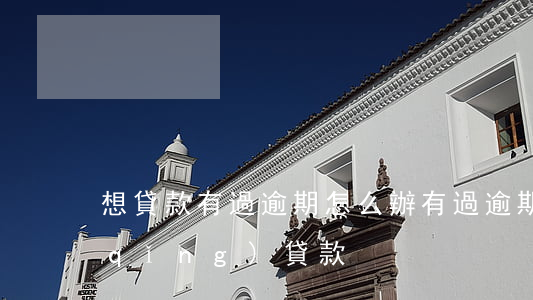 想貸款有過逾期怎么辦(有過逾期還能申請(qǐng)貸款)