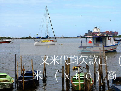 愛又米代均欠款已嚴(yán)重逾期(愛又米協(xié)商還款)