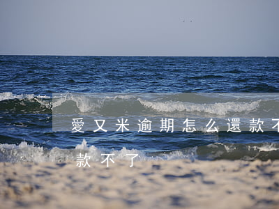 愛又米逾期怎么還款不了(愛又米逾期怎么還款不了)