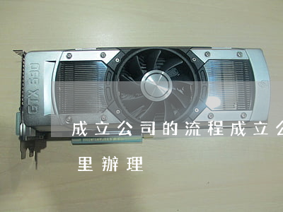 成立公司的流程(成立公司的流程和要求在哪里辦理)