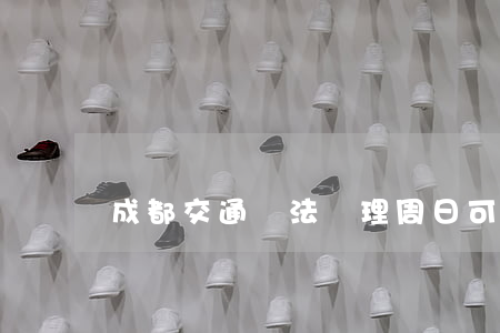 成都交通違法處理周日可以辦理嗎