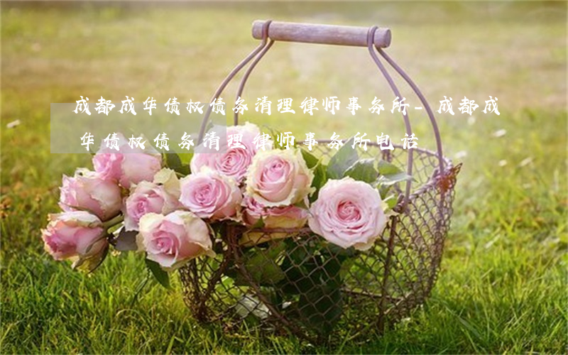 成都成华债权债务清理律师事务所-成都成华债权债务清理律师事务所电话