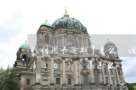 我信用卡逾期了怎么辦（信用卡逾期被上報(bào)紙了怎么辦）