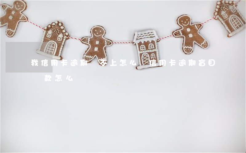 我信用卡逾期還不上怎么辦（信用卡逾期盲目還款怎么辦）