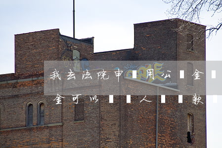 我去法院申請用公積金還款可以嗎(住房公積金可以給別人還貸款嗎)