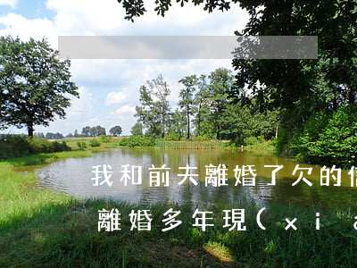 我和前夫離婚了欠的信用卡怎么辦-與前夫離婚多年,現(xiàn)前夫信用卡欠款