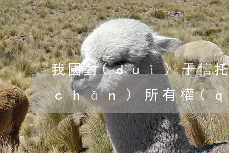 我國對(duì)于信托財(cái)產(chǎn)所有權(quán)的規(guī)定