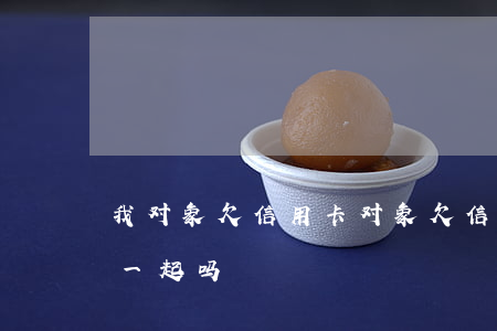 我对象欠信用卡(对象欠信用卡离婚了可以住一起吗)