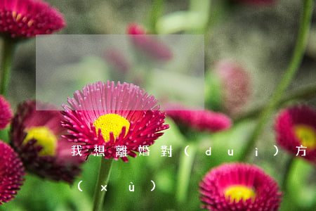 我想離婚對(duì)方不同意怎么辦手續(xù)