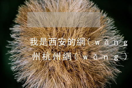 我是西安的網(wǎng)貸起訴在浙江杭州(杭州網(wǎng)貸最新案件)