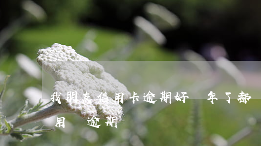 我朋友信用卡逾期好幾年了都沒事（信用卡沒用過逾期）