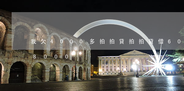 我欠4000多拍拍貸(拍拍貸借6000還8000)