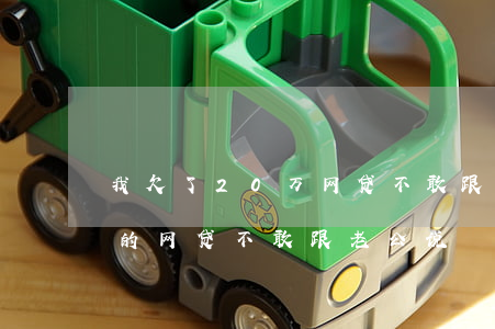 我欠了20万网贷不敢跟老公说(欠了10万的网贷不敢跟老公说)
