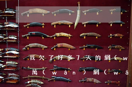 我欠了好多7天的網(wǎng)貸(欠了七萬(wàn)網(wǎng)貸還有救嗎)