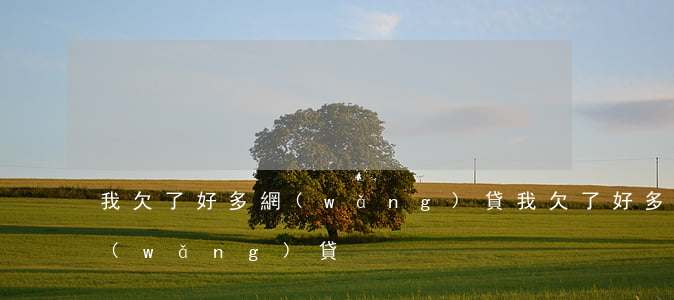 我欠了好多網(wǎng)貸(我欠了好多網(wǎng)貸)
