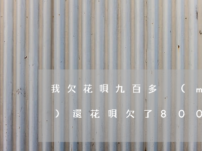 我欠花唄九百多沒(méi)錢(qián)還(花唄欠了800塊錢(qián)如果長(zhǎng)期不還怎么樣)