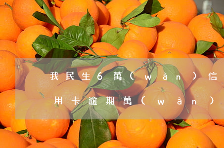 我民生6萬(wàn)信用卡逾期已封卡 信用卡 逾期 萬(wàn)五 每日