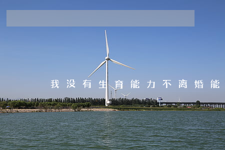我没有生育能力不离婚能怎么办