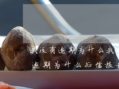 我没有逾期为什么我的征信不行了-我没有逾期为什么征信报告有问题