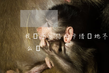 我給小3信用卡借錢她不還(小三不肯還錢怎么辦)