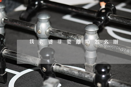 我老婆非要離婚怎么辦