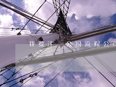 我要注冊公司流程(公司注冊是什么流程)